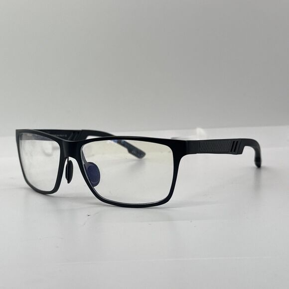 Anyluv Tc4571-1 Black Rectangle Blue Light Gaming Glasses Italy Design - Picture 1 of 7
